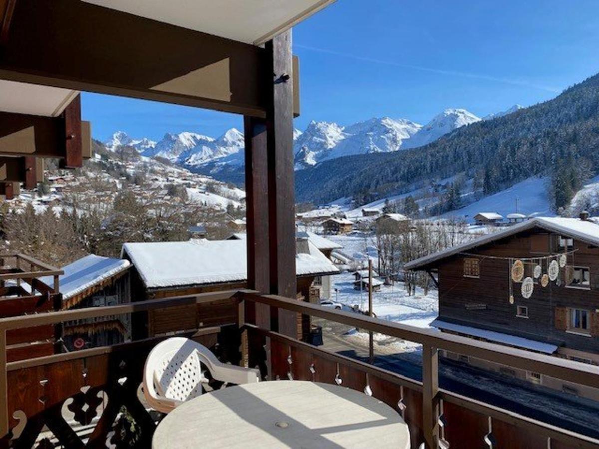Appartement 2 Pieces + Coin Montagne, Balcon Sud, Au Centre Du Village - Fr-1-458-139 Le Grand-Bornand Exteriör bild