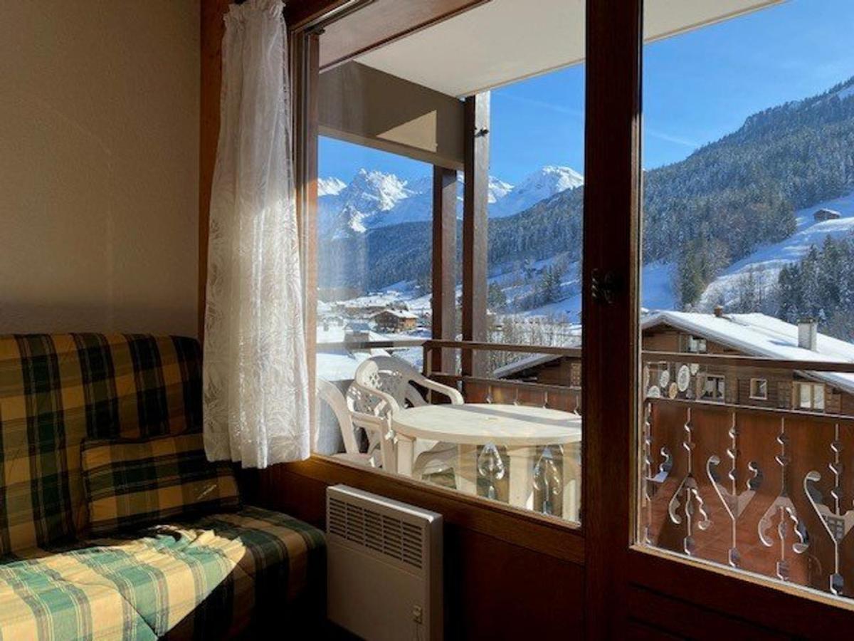 Appartement 2 Pieces + Coin Montagne, Balcon Sud, Au Centre Du Village - Fr-1-458-139 Le Grand-Bornand Exteriör bild